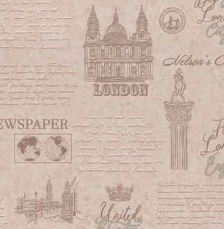 Обои коричневые L